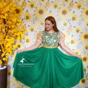Vestido Florescer Midi